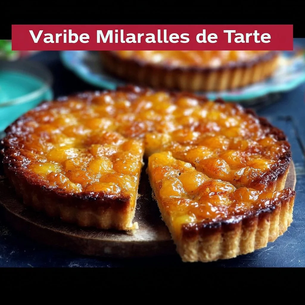 Tarte aux Mirabelles de Lorraine avec des mirabelles fraîches